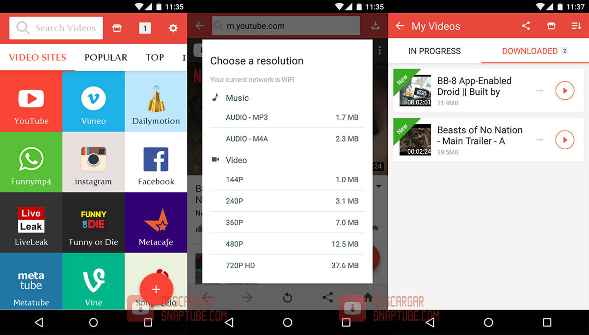 best youtube music download app android