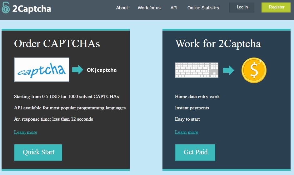 online captcha solving jobs daily payment