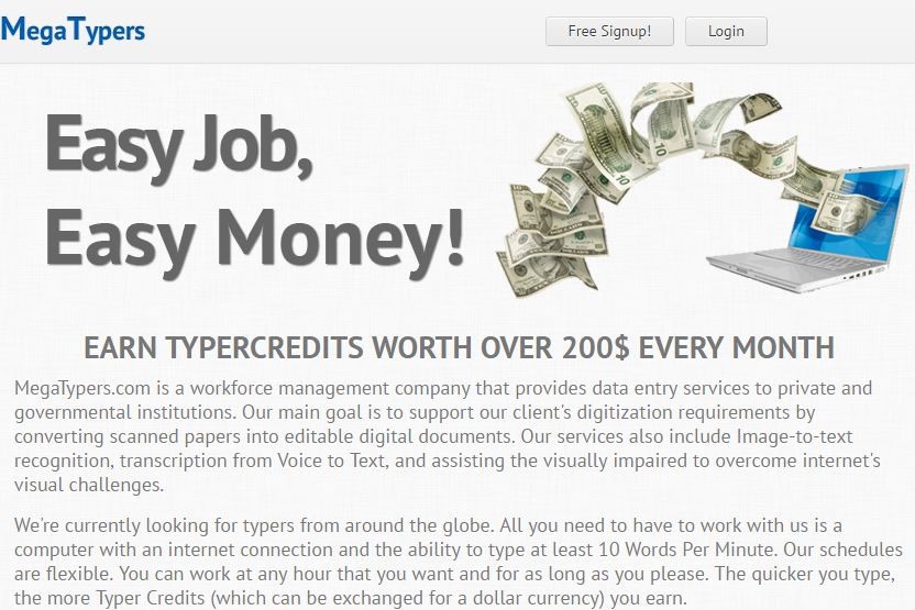 captcha typing jobs free registration