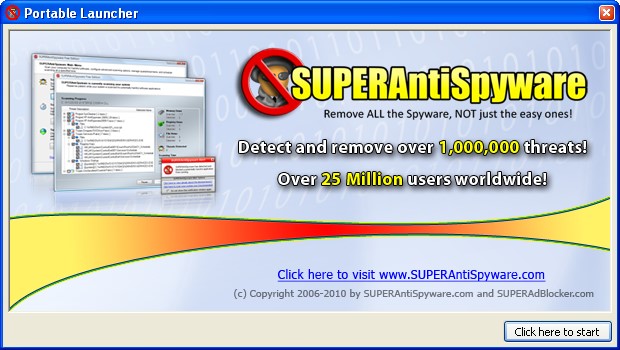 superantispyware malware removal tool