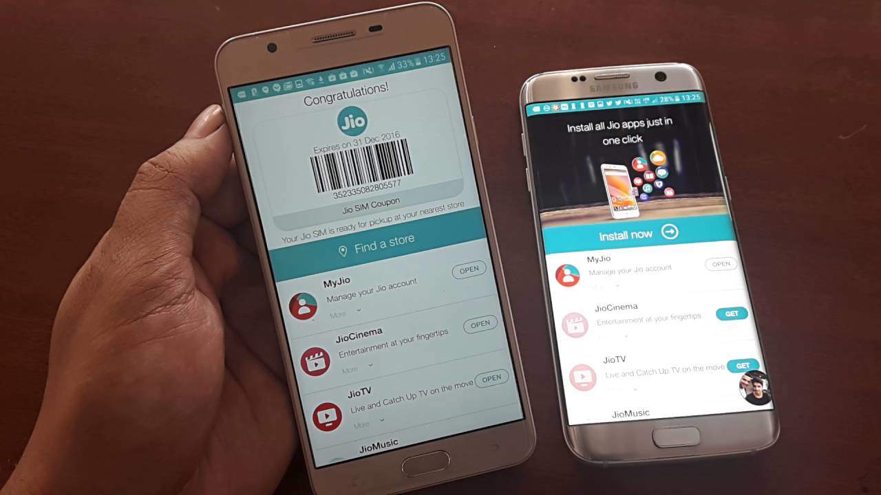 how to generate jio barcode