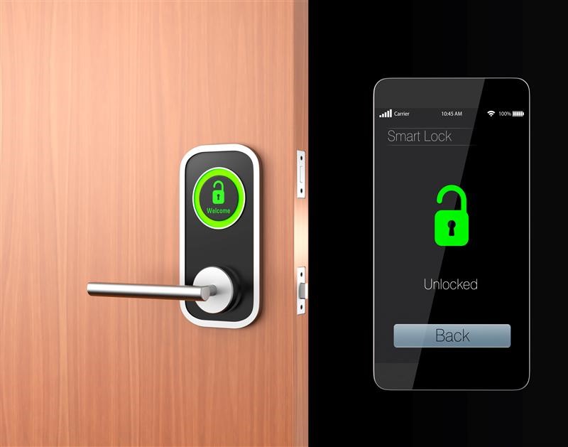 Smart door lock 