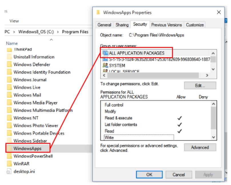 Program files windowsapps неверная функция. C:\program files\WINDOWSAPPS\. WINDOWSAPPS.