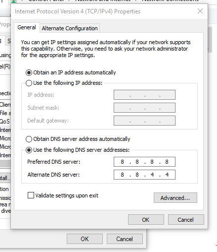 how to fix dns probe finished nxdomain