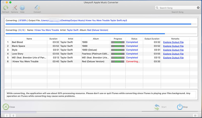 tunefab drm removal