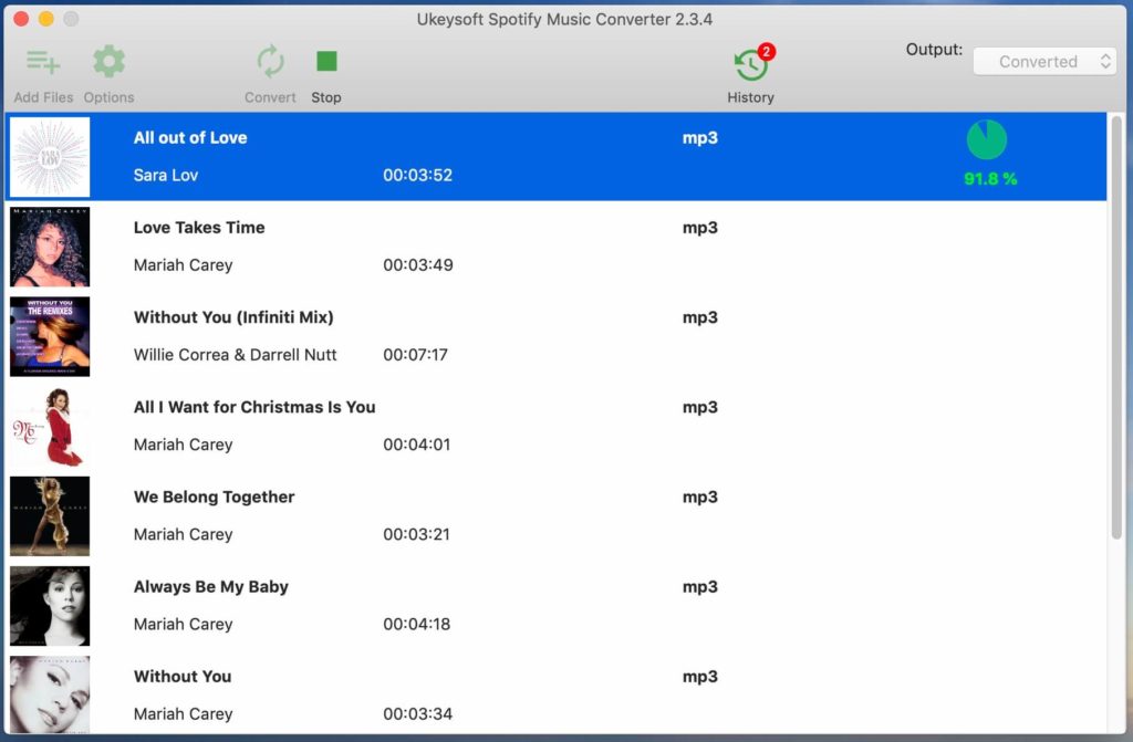 Ukeysoft spotify music converter как пользоваться