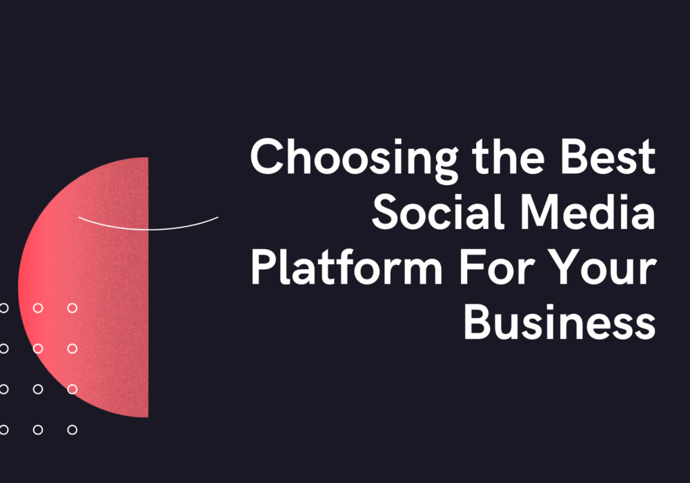 Choosing the Best Social Media Platform For Your Business