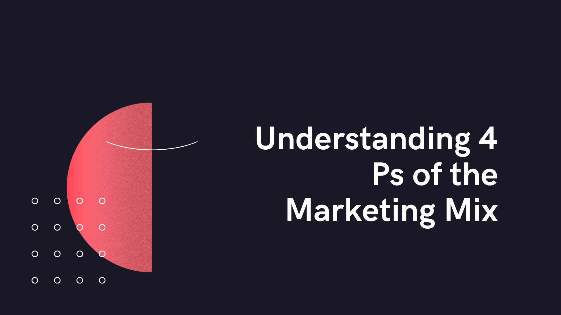 Understanding 4 Ps of the Marketing Mix