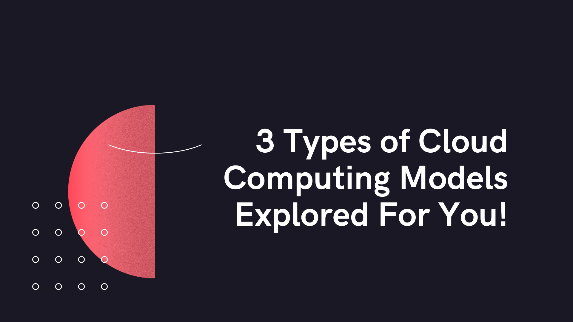 Types of Cloud Computing Models